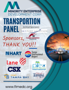 MED CORP Transportation Panel - Thank You Sponsors