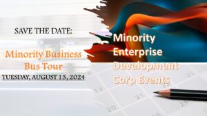 Save The Date - Minority Business Bus Tour - August 13th 2024